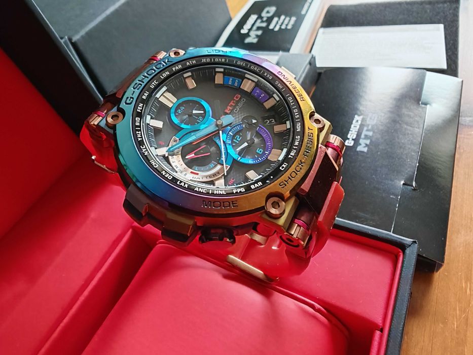 Casio G-Shock MTG-B1000VL-4AER Volcanic Lightning Limited (świet. st.)