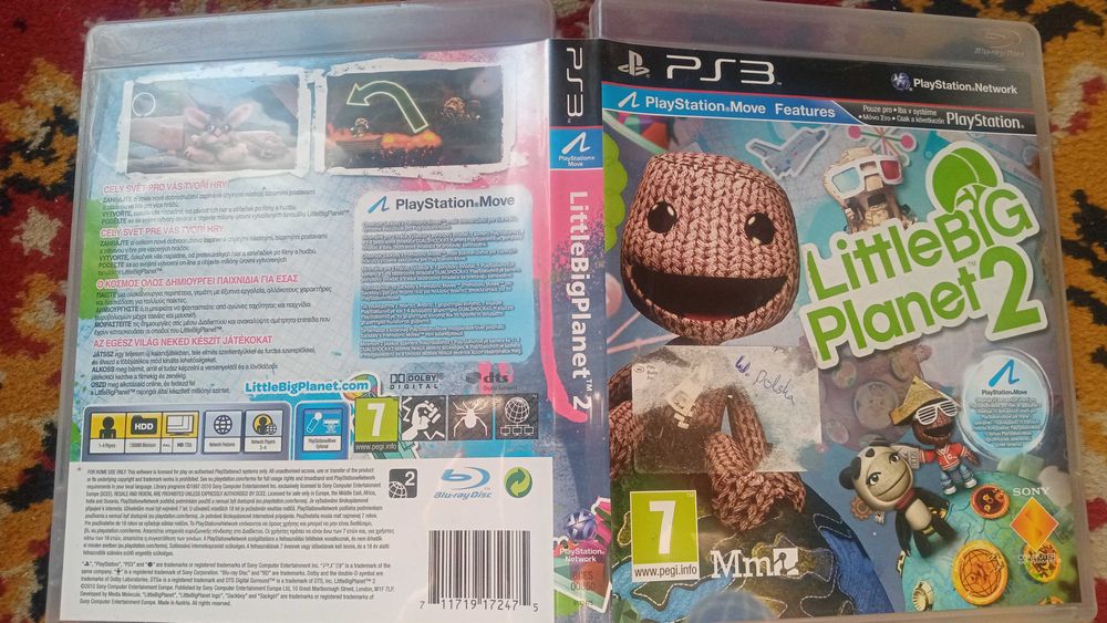 + Little Big Planet 2 PL + gra na PS3 w świetnym stanie