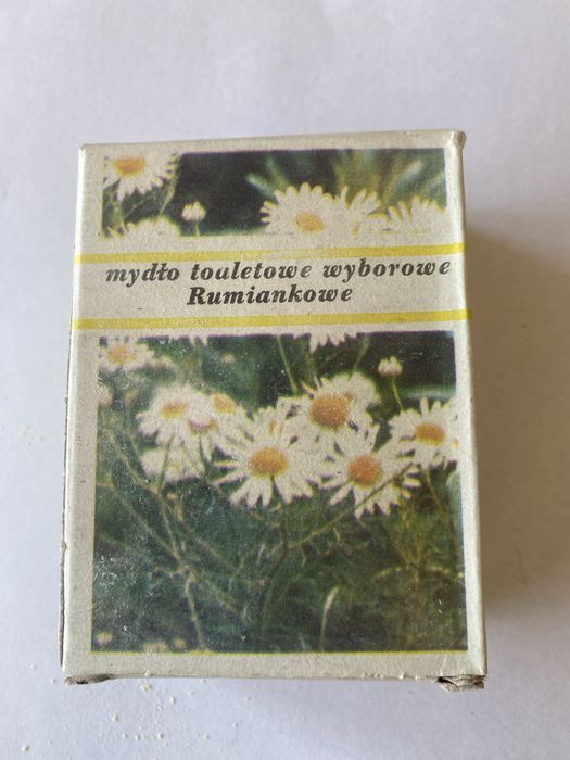Mydło toaletowe wyborowe Rumiankowe PRL