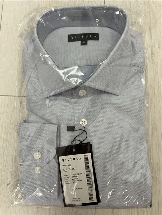 Koszula Vistula Tibalt Basic S rozmiar L 42 Slim