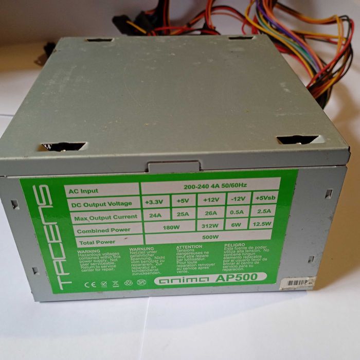PSU 500W para Desktop
