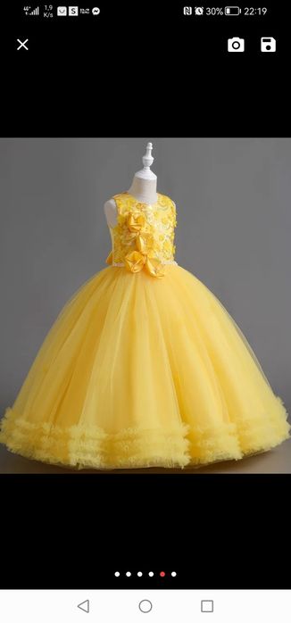 Vestido cerimónia menina