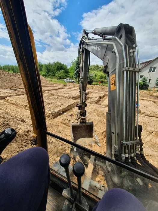 Usługi minikoparką 2.7t / Mini Koparka / Usługi