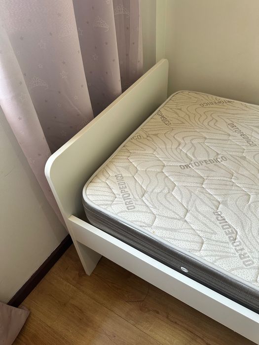 Cama Solteiro IKEA + Colchão