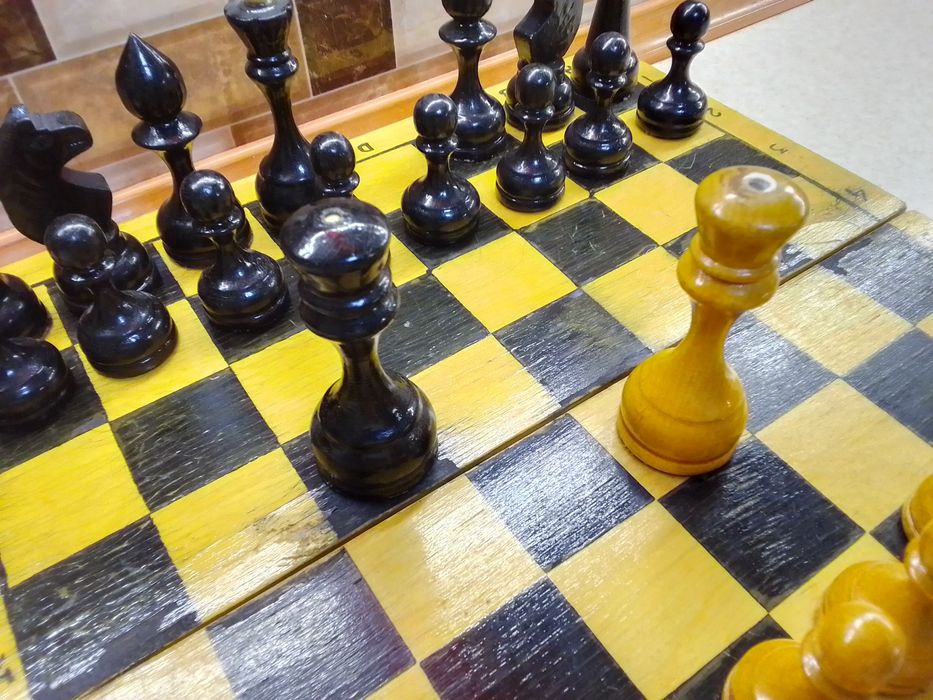 Шахматы СССР деревянные.