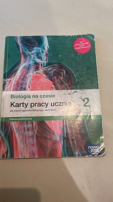 Biologia na czasie 2, podręcznik i karty pracy