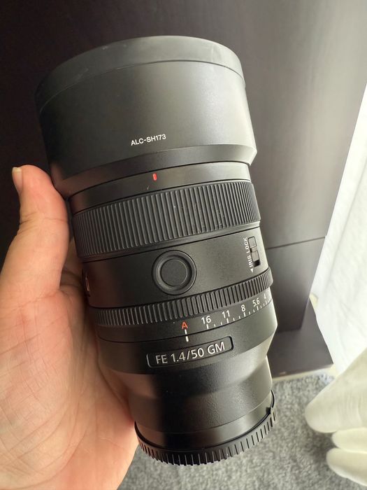 Sony 50mm 1.4 G Master semi nova ainda com garantia
