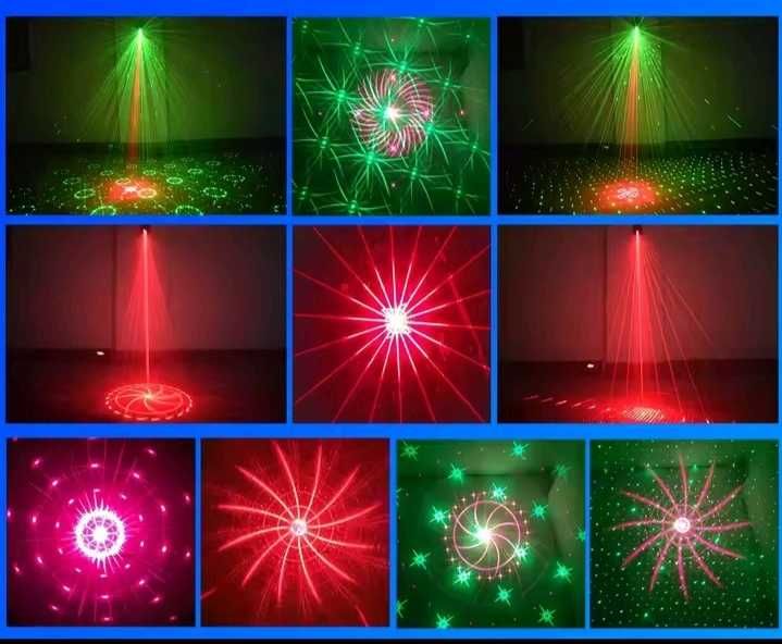 Лазерный проектор 60 узоров