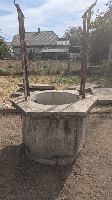 Цебриня на криницю, колодязь.