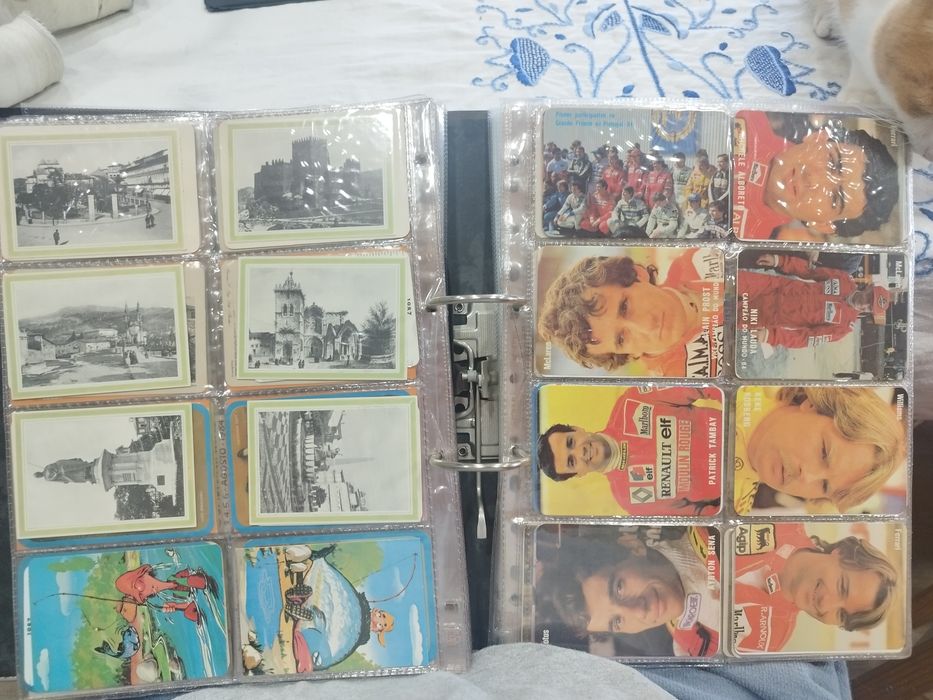 Coleção de calendários de bolso