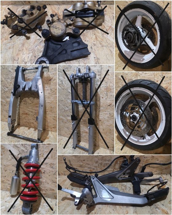 Запчастини Honda Hornet. CB900. CBR919. Двигун, інше