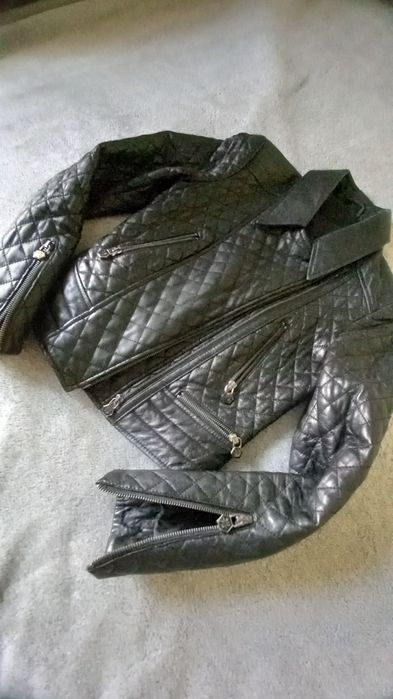 Philipp Plein куртка шкіряна косуха  EUR 38