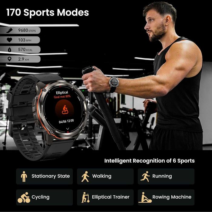 Kospet Tank T3 Ultra 2 IP69K GPS 5ATM (Chamadas)