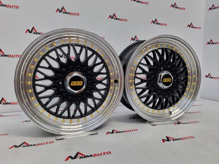 Jantes Look BBS RS Preto Polido 16 (5x100) (5x112)
