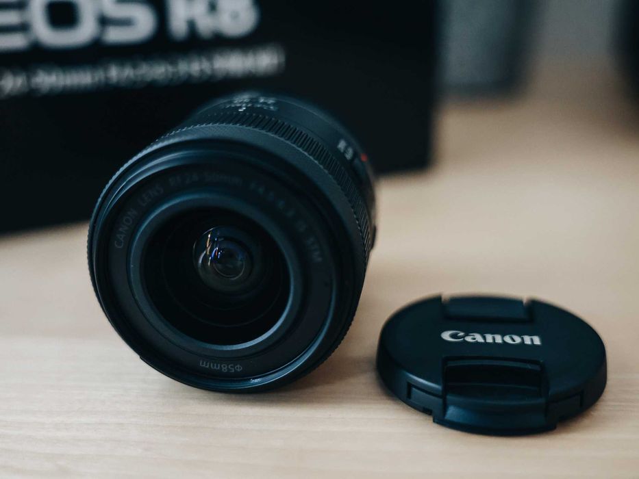 Canon RF 24-50mm F4.5-6.3 IS STM (Dentro da garantia)