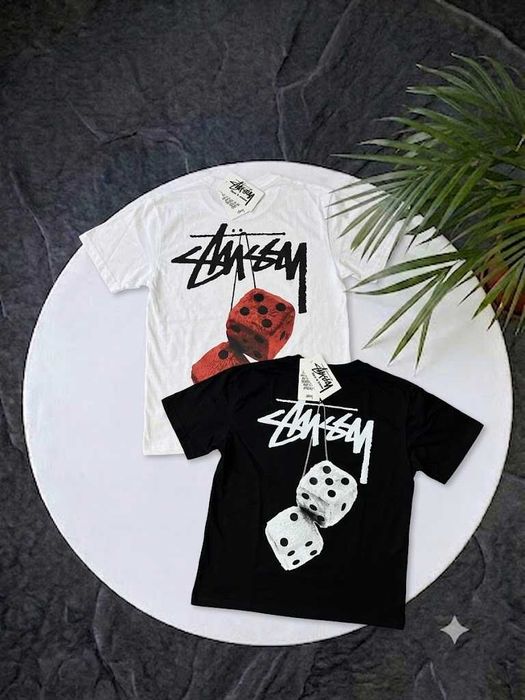 Футболка Stussy Fuzzy Dice • XS S M L XL XXL