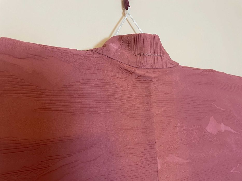 Narzutka Haori brudny róż do japońskiego kimona