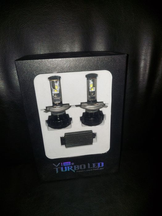 Лампы Turbo led H4