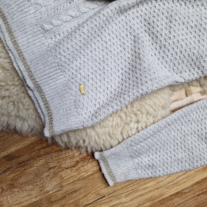 Sweter Hampton Republic dobry skład z WEŁNĄ rozmiar M JAK NOWY