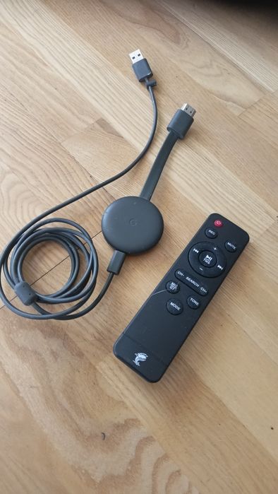 Projektor, soundbar i Google Chromecast