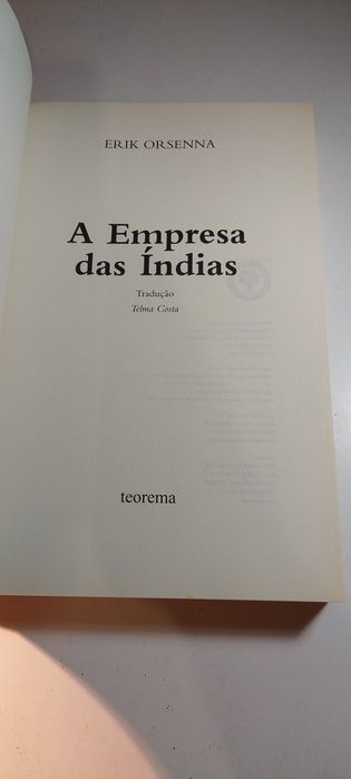 A Empresa das Índias - Erik Orsenna