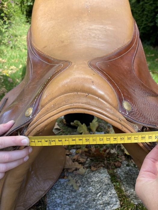 Siodło PLESZEW skórzane