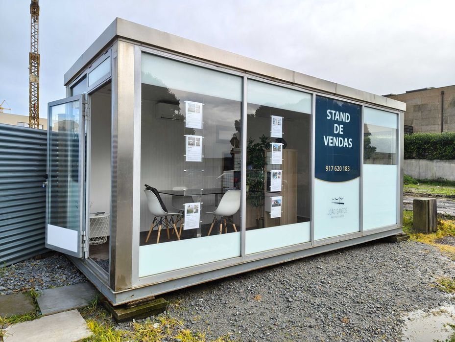 Stand Vendas - Contentor - Modulo Portátil