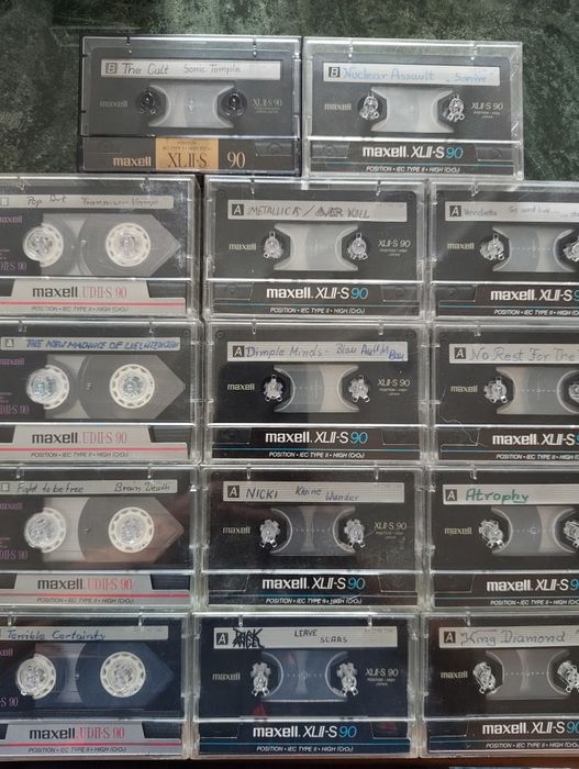 Аудіокасети Maxell XL 2 S 90, UD 2 S 90