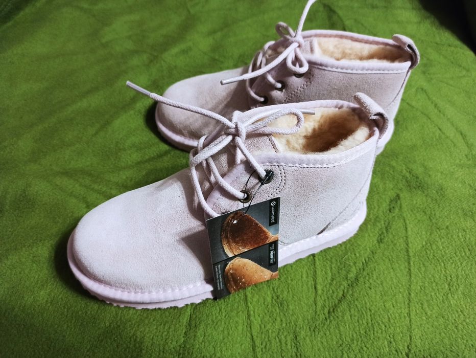 Зимние ботиночки ботинки угги натуральная замша мех очень тёплые