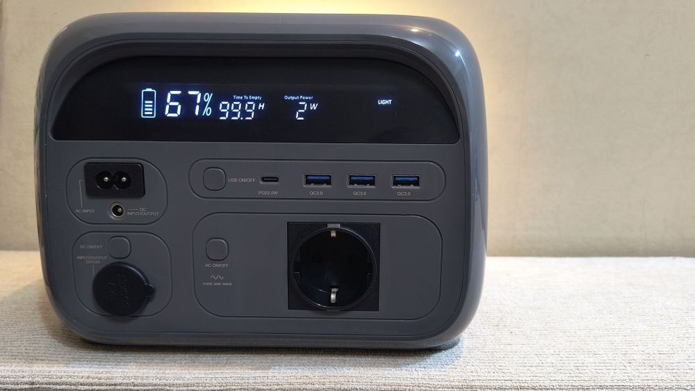 Нова Електростанція 600W Швидка зарядка 72000mAh /230 Вт*год з UPS/ДБЖ