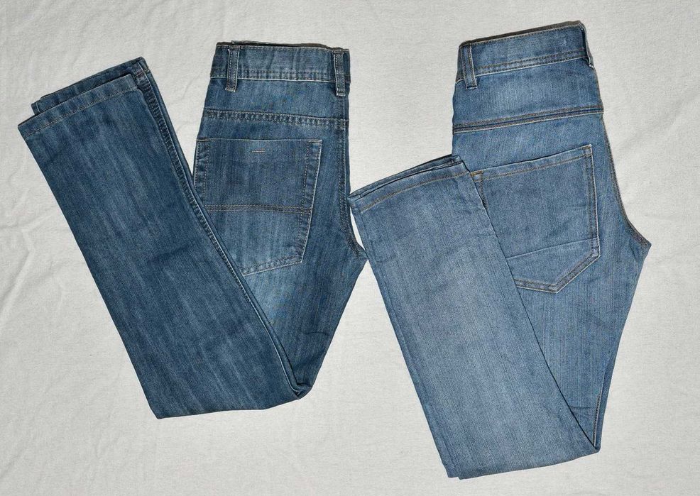 Jeansy chłopiec lato r. 140