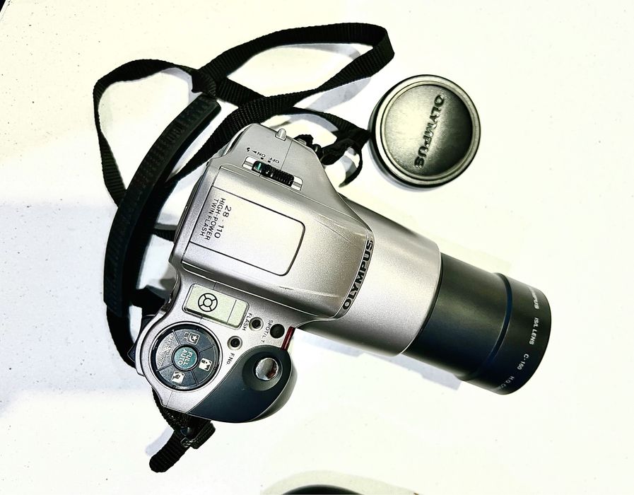 Aparat Olympus is-200 + konwerter - IDEALNY - KOLEKCJONERSKI