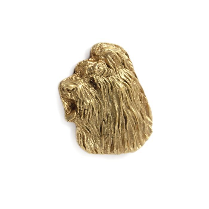 Owczarek staroangielski Bobtail pin pozłocony Art-Dog