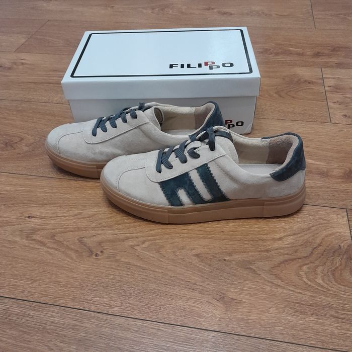 Sneakersy na grubym spodzie