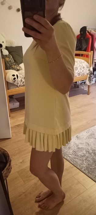 Sukienka letnia z falbanką