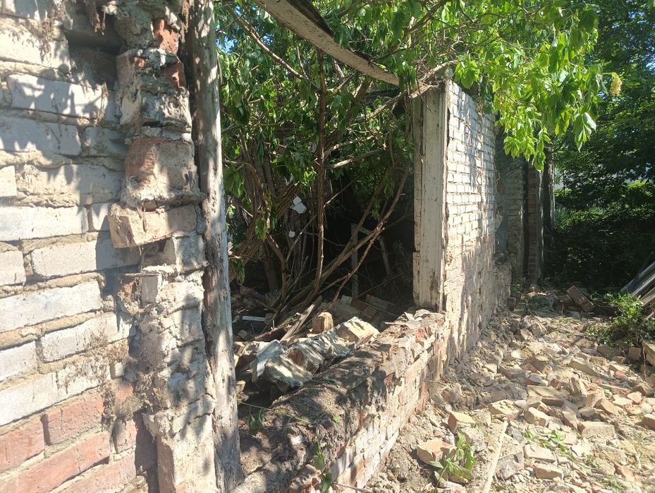 Gruz oddam po rozbiórce domu.