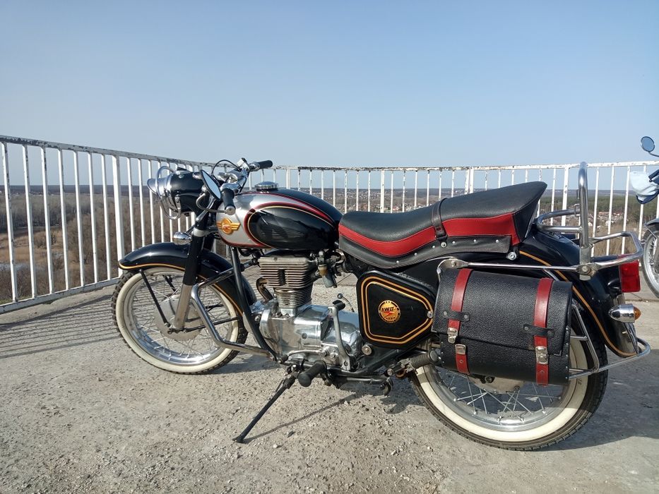 Simson avo 425 sport. Ретро мотоцикл