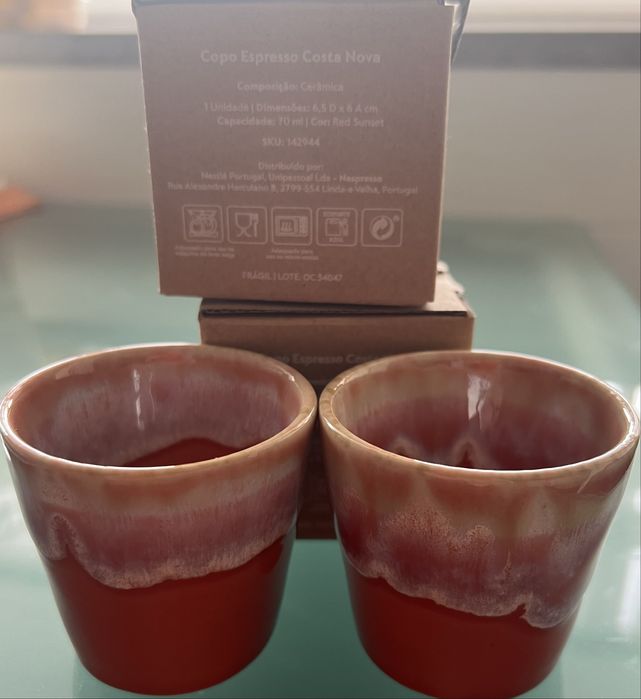 Conjunto 6 chávenas COSTA NOVA