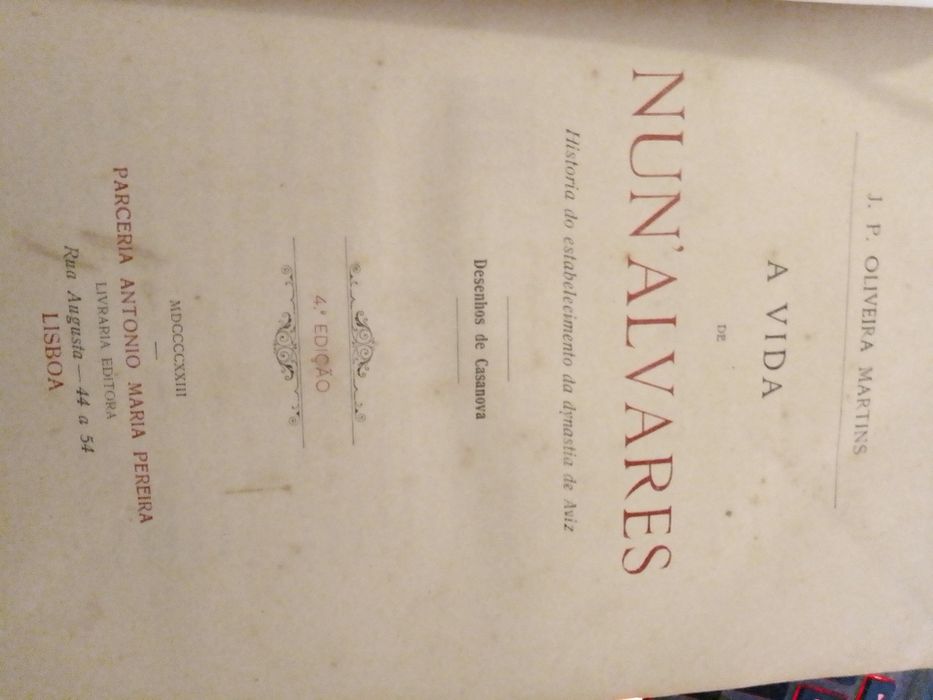 A Vida de Nuno Alvares-O.Martins4e18E-Othelo veneza-1eCBranc15EDesde2E