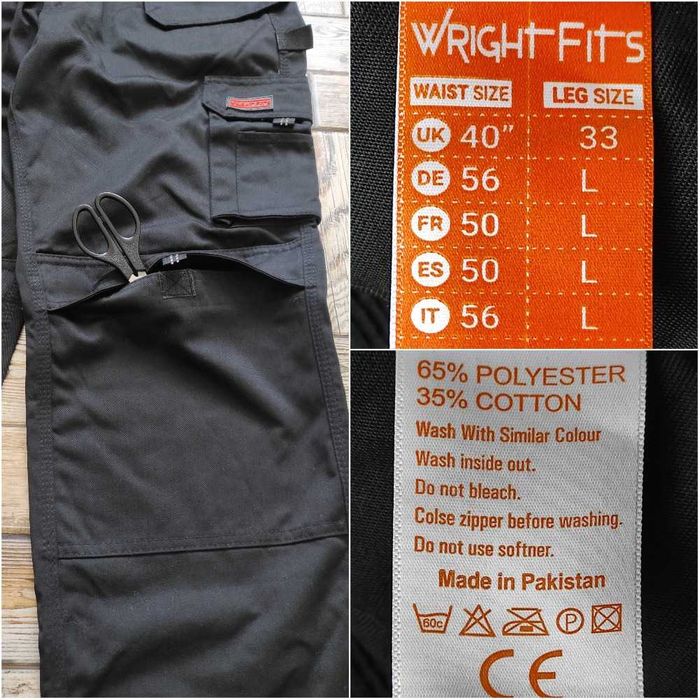 Якісні Робочі Штани Wright Fits