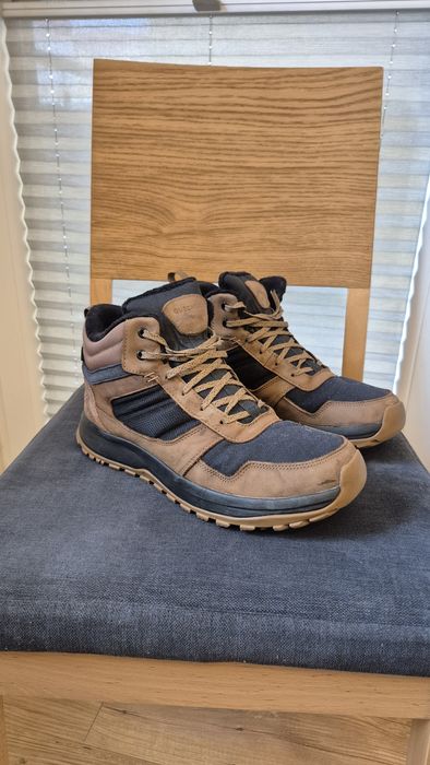 QUECHUA NH500 Hybrid Buty turystyczne męskie skóra 42