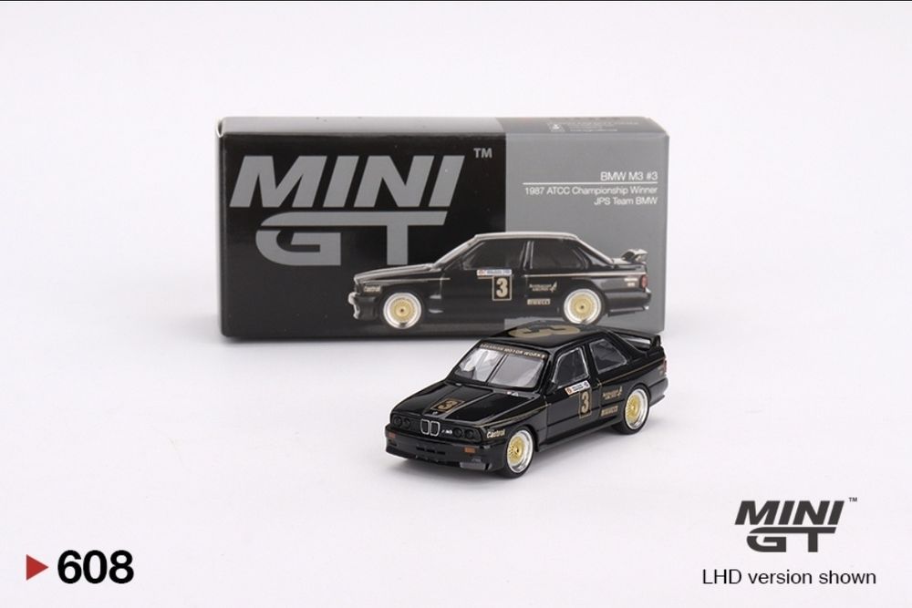 Mini GT BMW m3 e30 1987 ATCC jps team