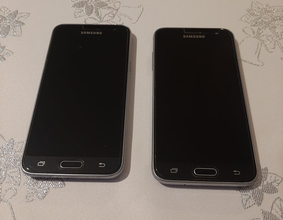 Dwa telefony SM -J320FN + "Plecki"