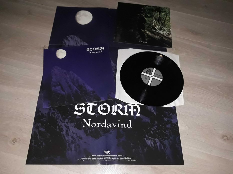 Storm - Nordavind LP + plakat darkthrone isengard satyricon bathory