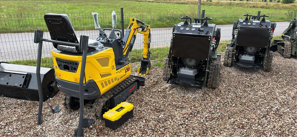 Miniładowarka Mini Ładowarka Gąsienicowa 25KM Skid Steer EisenTech T460 PRO Leasing