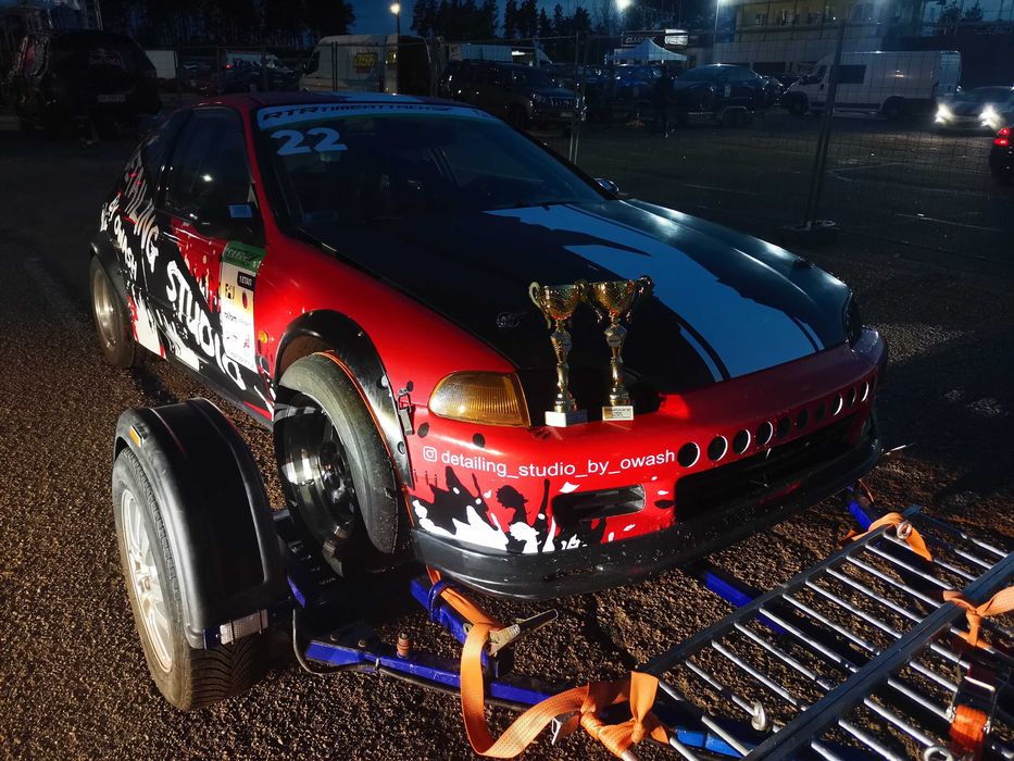 HONDA Civic EG, H22a 235 кс, K20, Time attack, кільцеві, гірські гонки