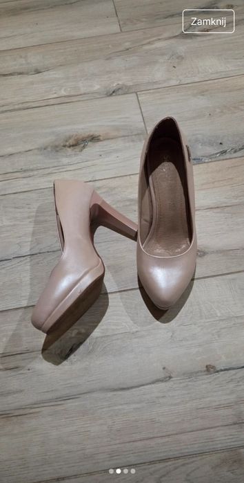 Buty - szpilki różowe