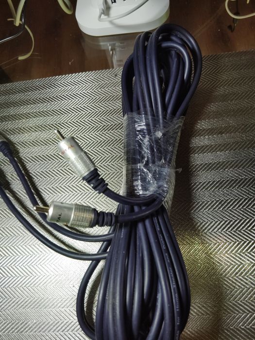 Profesjonalny przewód kabel RCA chinch cinch 5 m