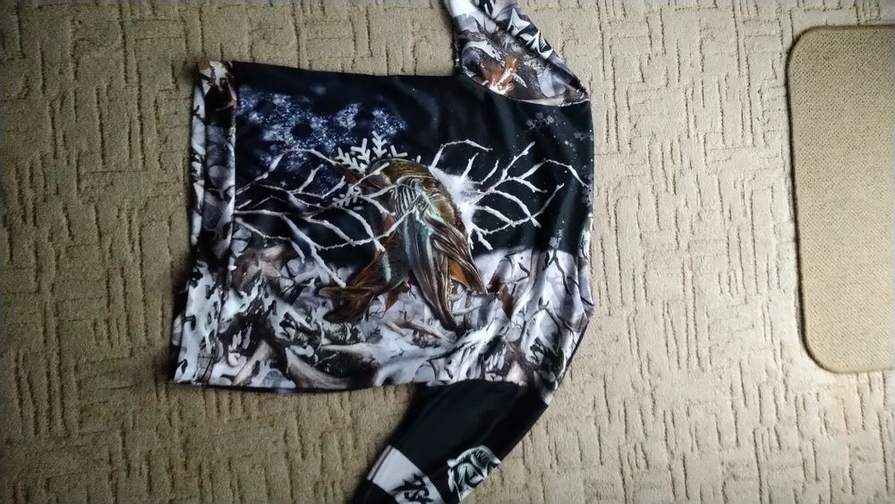 Koszulka bluza dla wędkarza