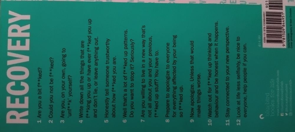 Livro Recovery, Russel Brand